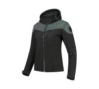 Chaqueta de Moto Mujer Rusty Stitches Ann Negro/Reflejo de aceite38 Negro,Reflejo de aceite