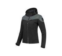 Rusty Stitches Ann, chaqueta textil mujer 48 female Negro/Lila/Verde