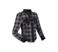 Chaqueta de Moto Mujer Segura Jovan Negro/GrisS Negro,Gris