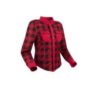 Chaqueta de Moto Mujer Segura Jovan Negro/RojoXS Negro,Rojo