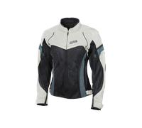 Chaqueta de Moto para Mujer GMS Tara Mesh Beige/NegroL Beige,Negro
