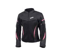 GMS-Moto Tara, chaqueta textil mujer XL female Negro/Fucsia