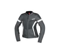 IXS Trigonis-Air, chaqueta textil mujer 4XL female Gris Oscuro/Gris/Blanco