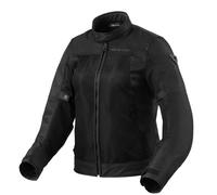 REV'IT! Revit Eclipse 2 Chaqueta textil de motocicleta para damas (Black,38)