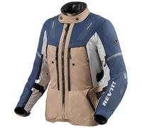 Chaqueta de moto para mujer Revit Sand 5 H2O azul arena 44
