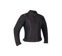 Richa Airstream 3 impermeable Chaqueta textil de motocicleta para mujer, negro, tamaño M