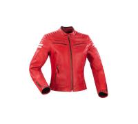 Chaqueta de Moto para Mujer Segura Lady Funky Rojo/BlancoM Rojo,Blanco