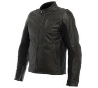 Chaqueta de moto Pelle Hombre Dainese ISTRICE Perforado Dark-Brown