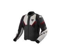 Revit Automate, chaqueta de cuero 56 male Negro/Blanco