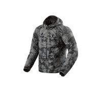 Revit Flare 3 H2O Chaqueta textil de moto impermeable, gris, tamaño 4XL para Hombres
