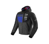 Chaqueta de Moto REV´IT! Haste H2O Negro/AzulM Negro,Azul