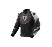 Revit Quantum 3 Air Chaqueta Textil Moto, negro/gris/rojo, Talla XXL