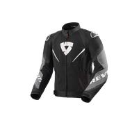 Revit Quantum 3 Air Chaqueta Textil Moto, Negro/Blanco, Talla XL