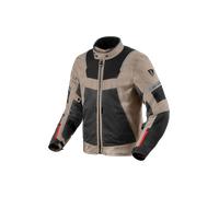 Revit Tornado 4 H2O chaqueta textil impermeable para motocicletas, Arena/Negro, Talla XL