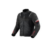 Revit Tornado 4 H2O chaqueta textil impermeable para motocicletas, negro/gris, Talla XL