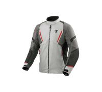 Revit Undulate H2O Chaqueta textil de moto impermeable, Gris claro/gris oscuro, Talla XXL