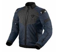 Chaqueta de moto Revit Action H2O azul oscuro liquidación 2XL