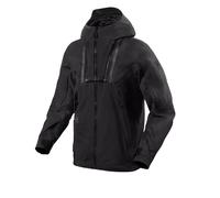 Chaqueta de moto Revit Component 2 H2O negra 3XL