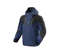 Chaqueta de Moto REV'IT! Component 3 H2O Negro/Azul oscuroXS Negro,Azul oscuro