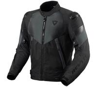 Chaqueta de moto Revit Control H2O negro-antracita M