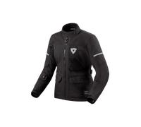 Revit Convergent H2O Chaqueta impermeable para motocicletas, negro, Talla 36