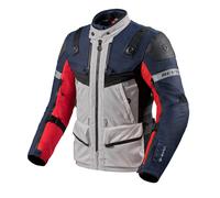 Chaqueta de moto Revit Defender 3 GTX rojo-azul 2XL