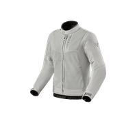 Revit Highcrest H2O Chaqueta impermeable para motocicletas, Plata, Talla 38