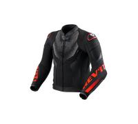 Chaqueta de moto REV'IT! Hyperspeed 3 Air Negro/Rojo Neón54 Negro,Rojo Neón