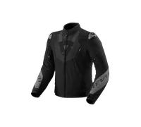 Revit Hyperspeed 3 H2O Chaqueta Textil de Motocicleta Impermeable, negro/gris, Talla 2XL