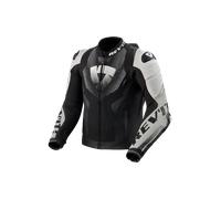 Chaqueta de moto REV'IT! Hyperspeed 3 Pro Negro/Blanco50 Negro,Blanco