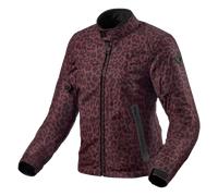 Chaqueta de Moto Rev'it! Mujer Shade H2O Leopardo Leopardo/RojoM Leopardo,Rojo