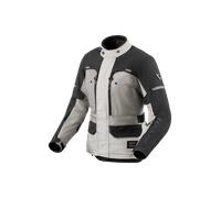 Chaqueta de moto REV'IT! Outback 5 H2O Mujer Plateado/Negro42 Plateado,Negro