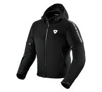 Chaqueta de moto Revit Proxy H2O en blanco y negro liquidación 2XL