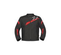 Richa Gotham 3 WP Chaqueta textil de moto impermeable, negro-rojo, tamaño M para Hombres