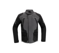 Richa Phantom 3 chaqueta textil impermeable para motocicleta, negro-gris, tamaño M