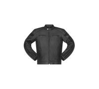 Richa Retro Racing 4 Black Edition Chaqueta de cuero para moto, negro, tamaño 54 para Hombres