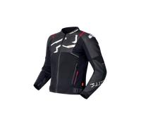 Richa Stradale Evo Chaqueta de cuero de moto, Negro/Blanco, Talla 58