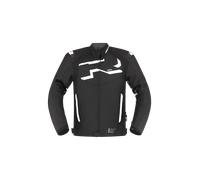Richa Stradale Tex WP Chaqueta textil de moto impermeable, negro-blanco, tamaño 3XL para Hombres