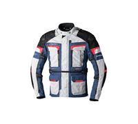 RST Pro Adventure-X, chaqueta textil impermeable S male Gris Claro/Azul/Rojo/Negro
