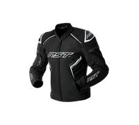 RST S1 D3O Chaqueta Textil de Motocicleta Impermeable, negro-blanco, tamaño 54 para Hombres
