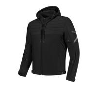 Rusty Stitches Liam Chaqueta textil impermeable para motocicleta, negro, tamaño M para Hombres
