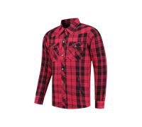 Chaqueta de moto Rusty Stitches Neil V2 Rojo/NegroS Rojo,Negro