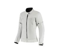 Chaqueta de moto Rusty Stitches Super Jodi Mujer Gris Claro8XL Gris Claro
