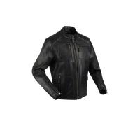 Segura Lewis Chaqueta de cuero para moto, negro, Talla M
