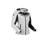 Chaqueta de moto Segura Natcho Vented Mujer Gris claro/BlancoXL Gris claro,Blanco