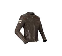 Chaqueta de moto Segura Romeo Mujer Marrón/Blanco3XL Marrón,Blanco