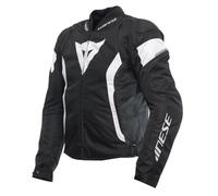 Dainese Avro 5 2.0 Chaqueta textil para motocicletas, negro-blanco, tamaño 46 para Hombres