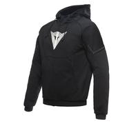 Dainese Daemon-X Safety 2.0 Sudadera con cremallera de moto, negro-blanco, tamaño 46 para Hombres