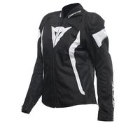 Chaqueta de moto Tela Mujer Dainese AVRO 5 Black/White/Black