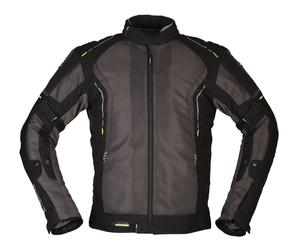 Chaqueta De Moto Tex Modeka Khao Air Color: Gris Oscuro/Negro Talla: L